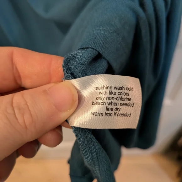 Lane Bryant Teal Swing Tunic Top - Picture 7 of 11